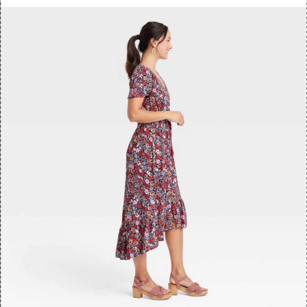 Target 🎯 Women's Flutter Short Sleeve Smocked Detail Dress - Knox Rose